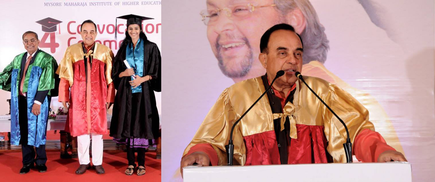 Convocation Ceremony 2014 – Dr. Subramanian Swamy