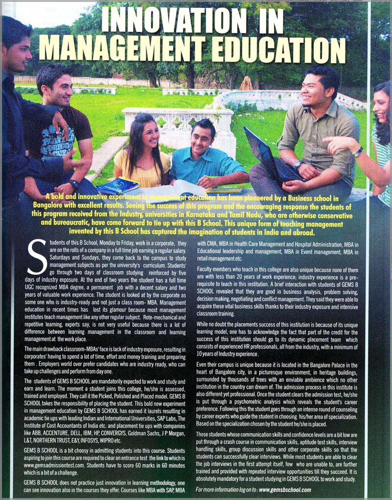 Innovation in Management Education