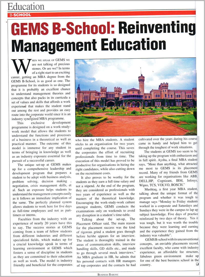 Reinventing Management Education