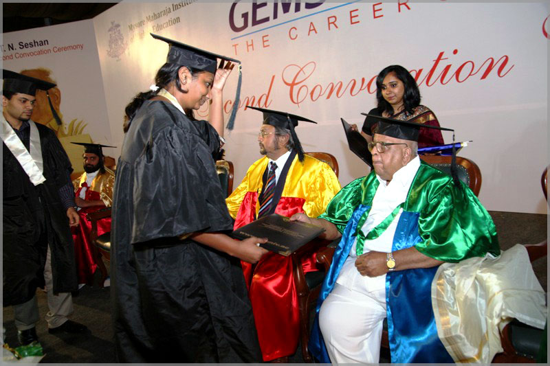 Convocation Ceremony 2012 – Shri. T. N. Seshan